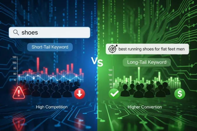 Long-Tail Keywords vs Short-Tail Keywords: What’s Best for Your Website?